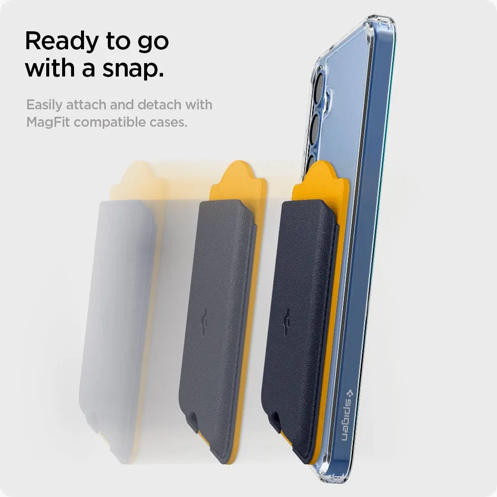Spigen Nano Pop Magnetic Card Holder For Samsung S25 Ultra / S25 Plus / S25 MagSafe Card Holder Card Wallet