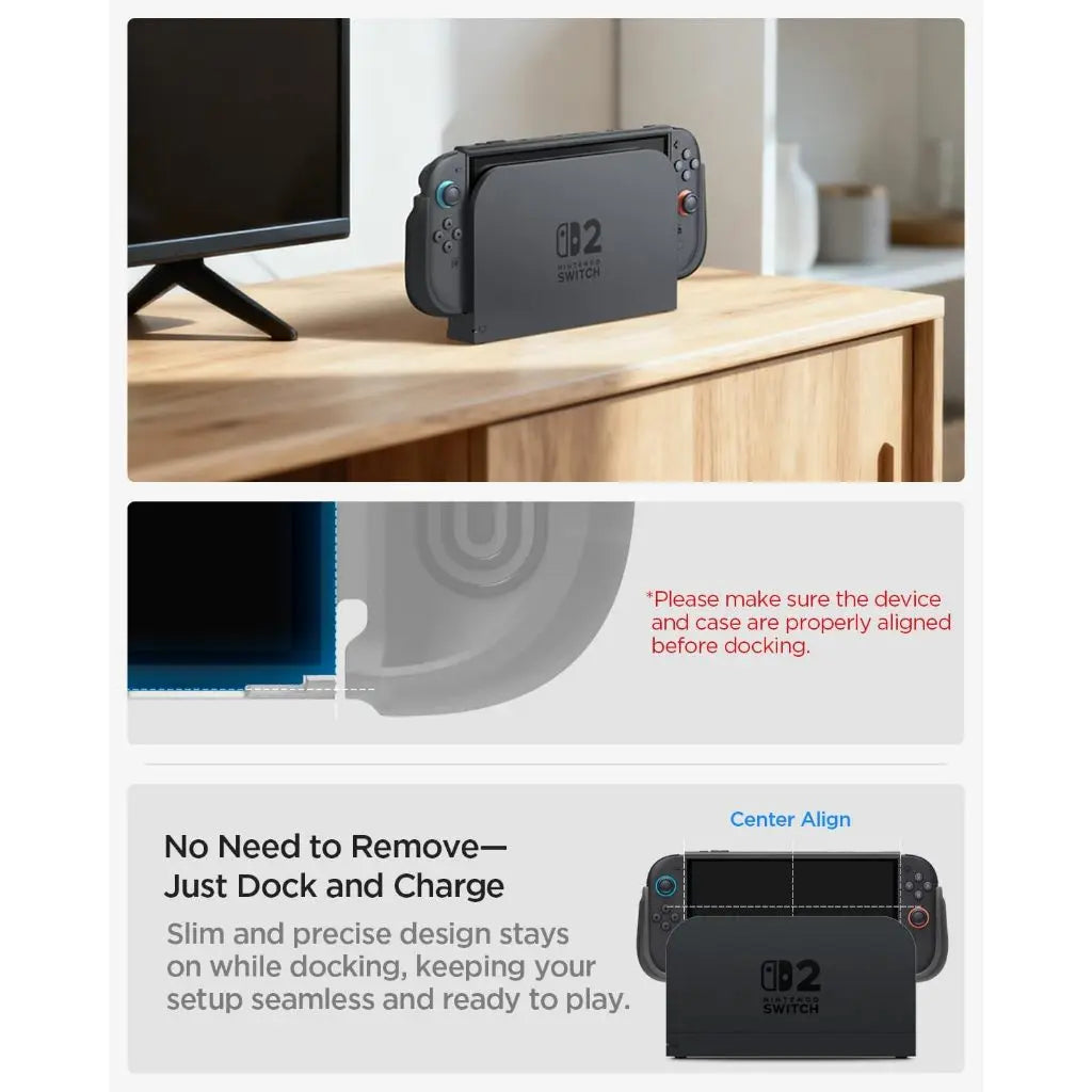 Spigen Nintendo Switch 2 Case (2025) Ultra Hybrid Cover Detachable Joycon Cover Frost Switch 2 Case