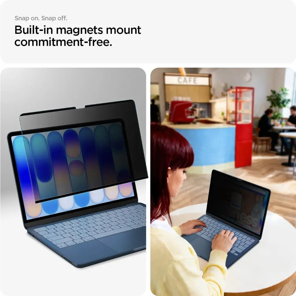 Spigen Privacy Screen Protector SafeView compatible with MacBook Neo 13