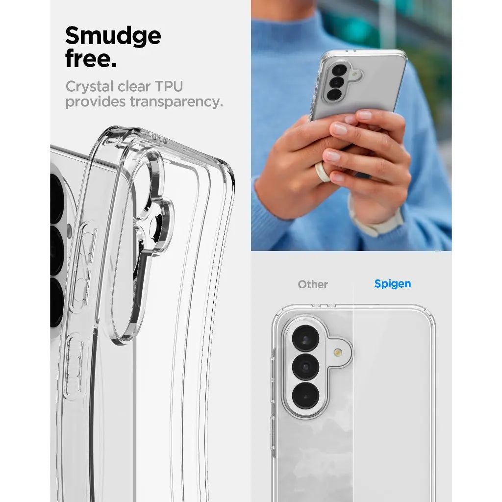Spigen Samsung A37 5G Case Liquid Crystal Galaxy A37 Casing Clear Case Slim Lightweight Samsung Case