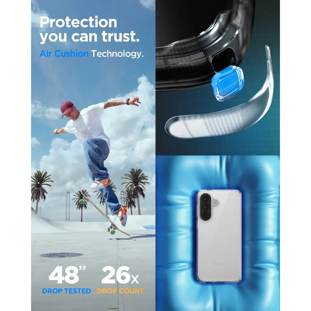 Spigen Samsung A57 5G Case Ultra Hybrid Clear Case Galaxy A57 Casing Drop Protection Samsung Cover