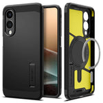 Spigen Samsung S25 Edge Case 6.7" Tough Armor AI Magfit Casing Magnetic Phone Case Samsung Cover Galaxy S25 Edge Case