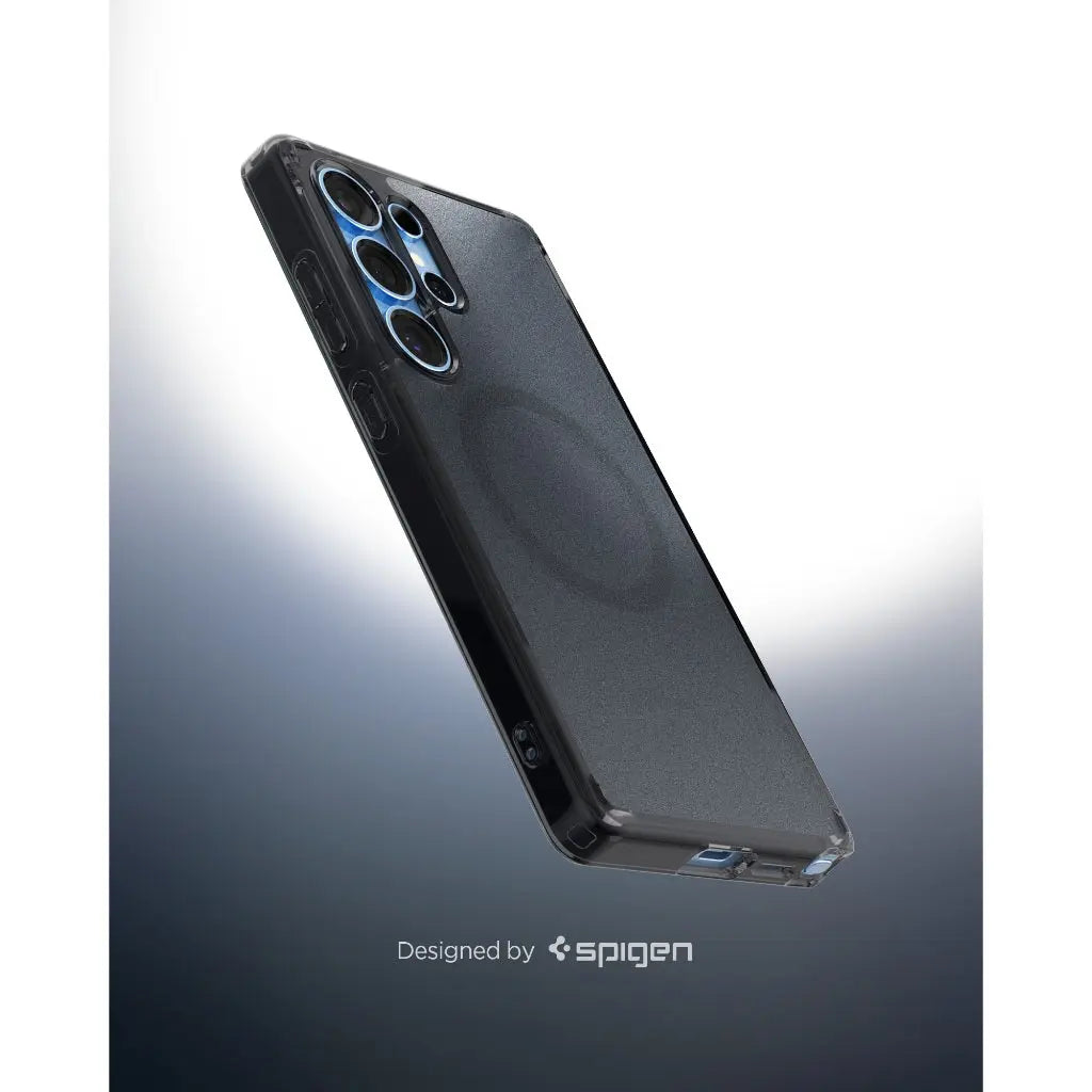 Spigen Samsung S25 Edge Case 6.7" Ultra Hybrid MagFit Frost Magnetic Phone Case Frost Back Matte Galaxy S25 Edge Case