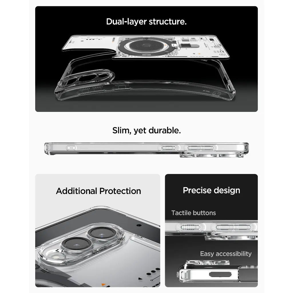 Spigen Samsung S25 Edge Case 6.7" Ultra Hybrid MagFit Neo One Magnetic Phone Case Galaxy S25 Edge Case