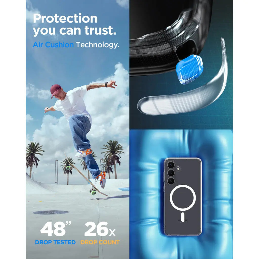 Spigen Samsung S25 FE Case Ultra Hybrid Magfit Magnetic Phone Case Magnetic Case Samsung Cover Galaxy S25 FE Casing