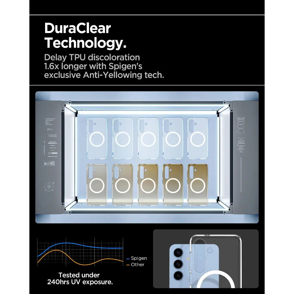 Spigen Samsung S25+ Case 6.7" Ultra Hybrid Magfit Magnetic Case Samsung Cover Samsung S25 Plus Case Magsafe Case