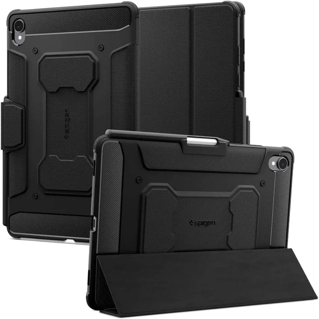 Spigen Samsung Tab S11 Case (2025) Rugged Armor Pro Galaxy Tab S11 Case Shockproof Trifold Stand Samsung Cover
