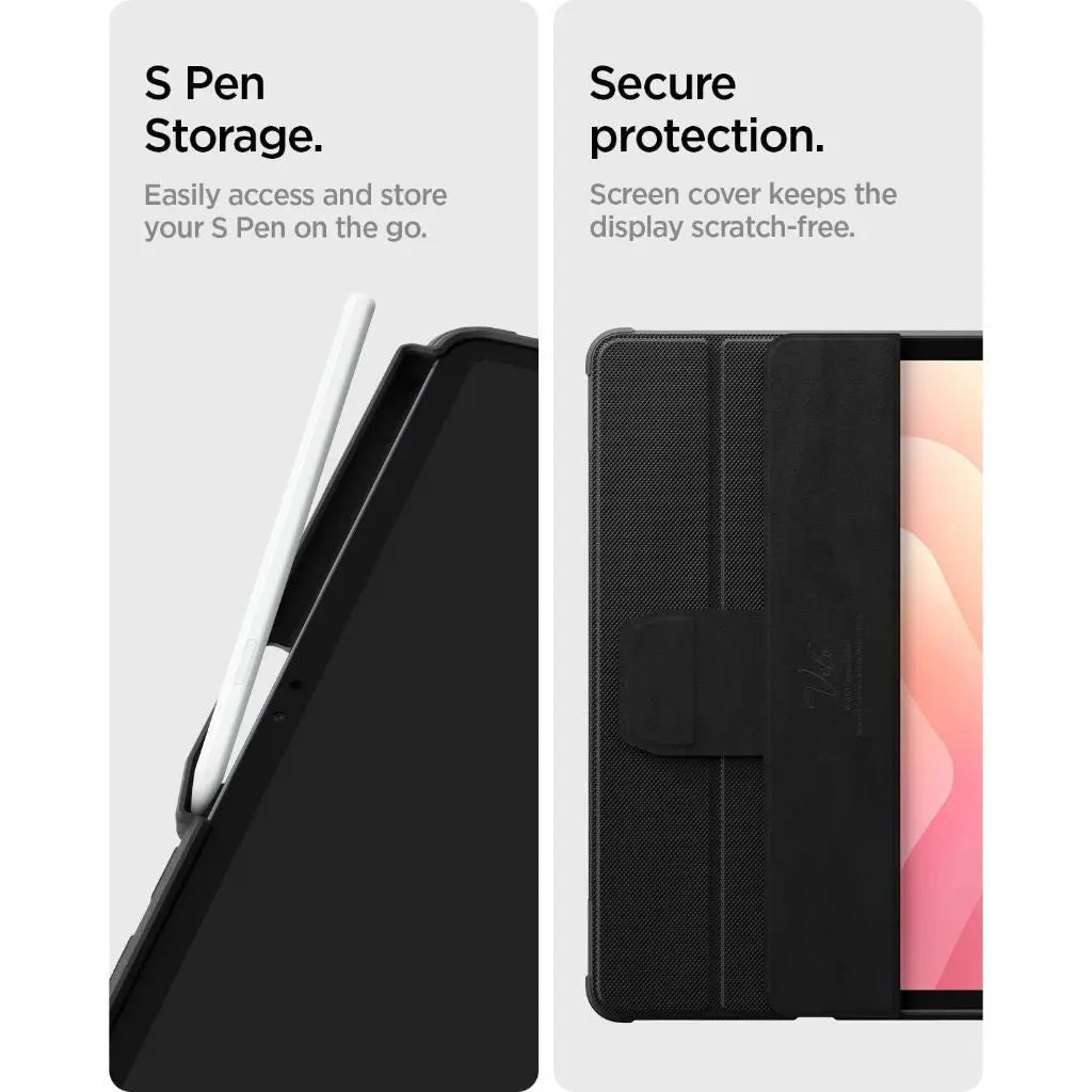 Spigen Samsung Tab S11 Case (2025) Rugged Armor Pro Galaxy Tab S11 Case Shockproof Trifold Stand Samsung Cover