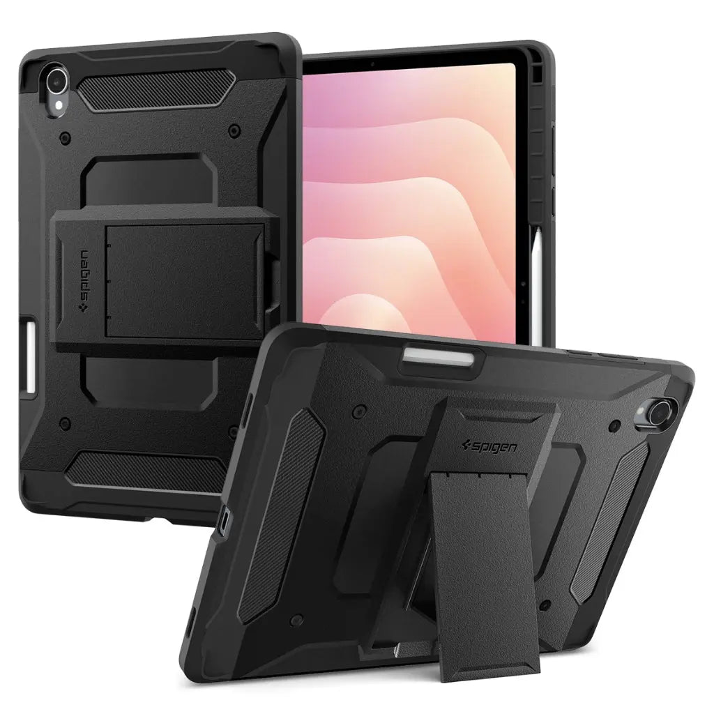 Spigen Samsung Tab S11 Case (2025) Tough Armor Pro Galaxy Tab S11 Case Shockproof Kickstand S Pen Holder Samsung Case