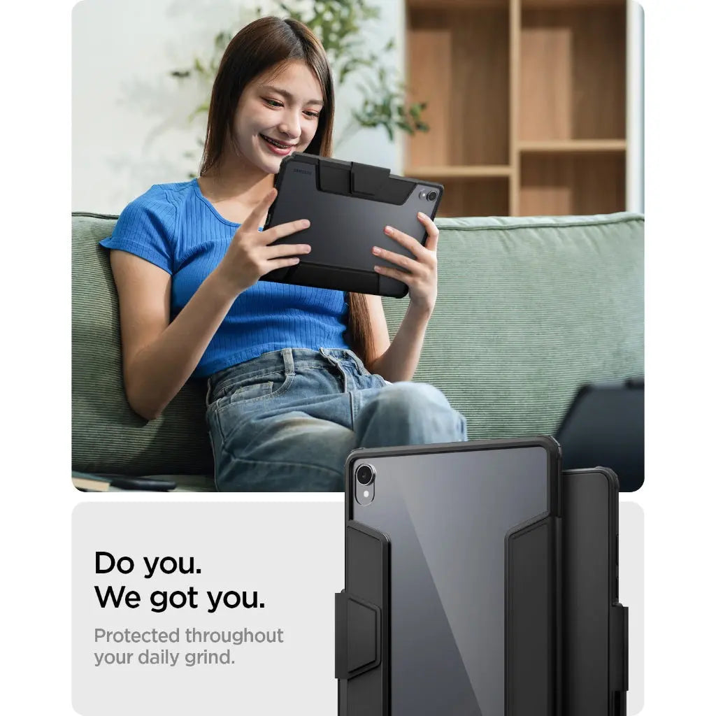 Spigen Samsung Tab S11 Case (2025) Ultra Hybrid Pro Galaxy Tab S11 Case Trifold Clear Case Drop Protection Samsung Case