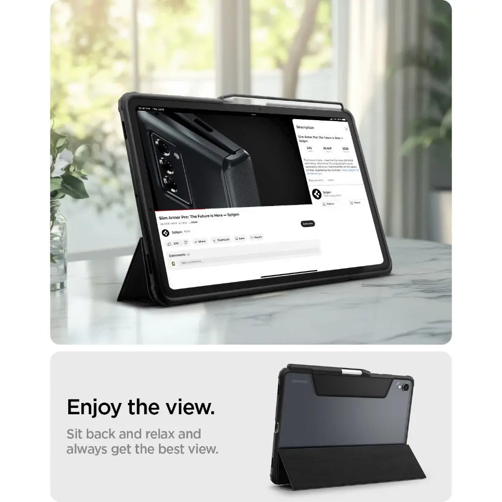 Spigen Samsung Tab S11 Case (2025) Ultra Hybrid Pro Galaxy Tab S11 Case Trifold Clear Case Drop Protection Samsung Case
