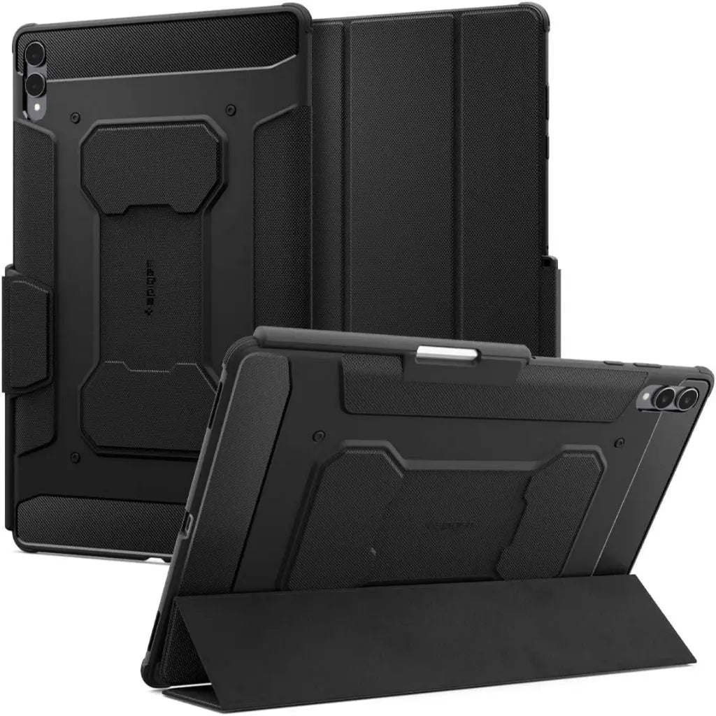 Spigen Samsung Tab S11 Ultra Case (2025) Rugged Armor Pro Galaxy Tab S11 Ultra Case Trifold Stand Samsung Cover