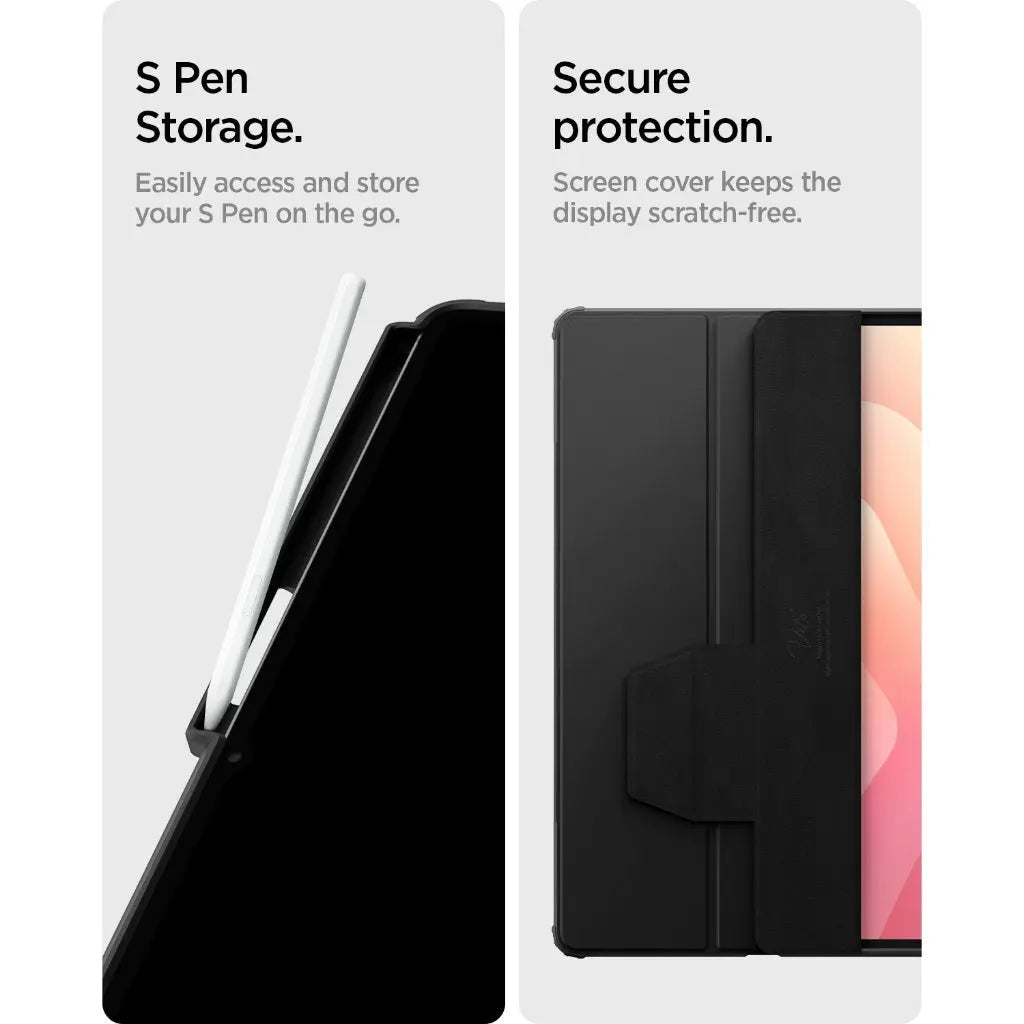 Spigen Samsung Tab S11 Ultra Case (2025) Ultra Hybrid Pro Galaxy Tab S11 Ultra Case TriFold Clear Case Samsung Case