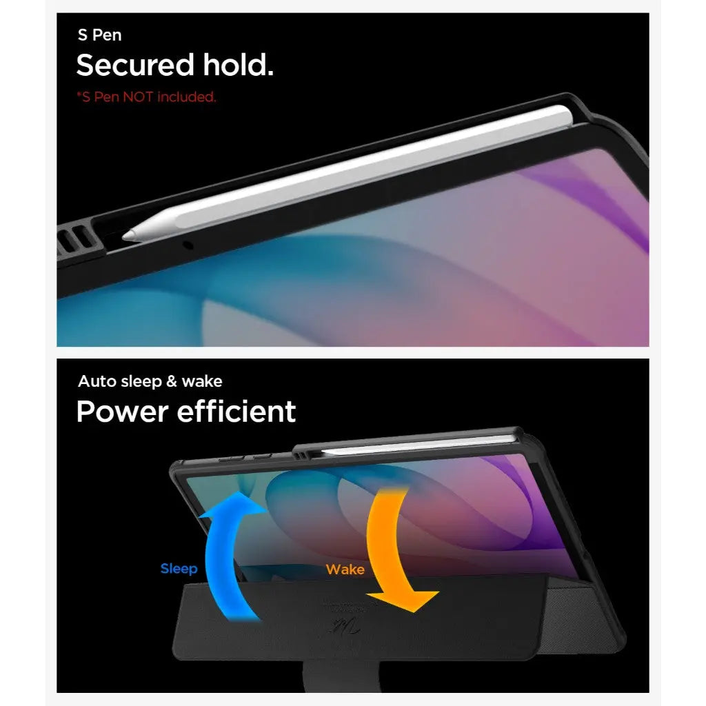 Spigen Samsung Tab S12+ Case (2026) Rugged Armor Pro Galaxy Tab S12+ Casing Trifold Samsung Cover
