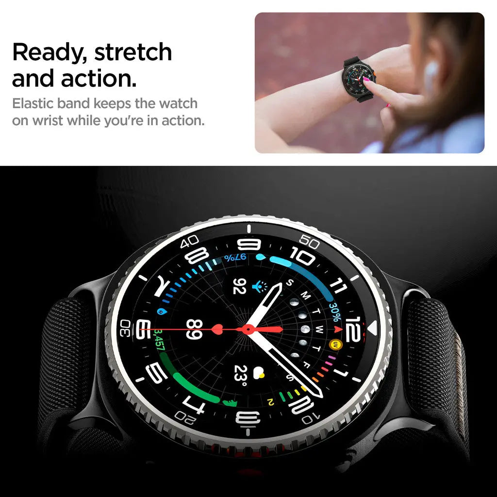 Spigen Samsung Watch 8 (40/44/46mm) Lite Fit Watch Band Galaxy Watch 8 (40/44/46mm) Strap