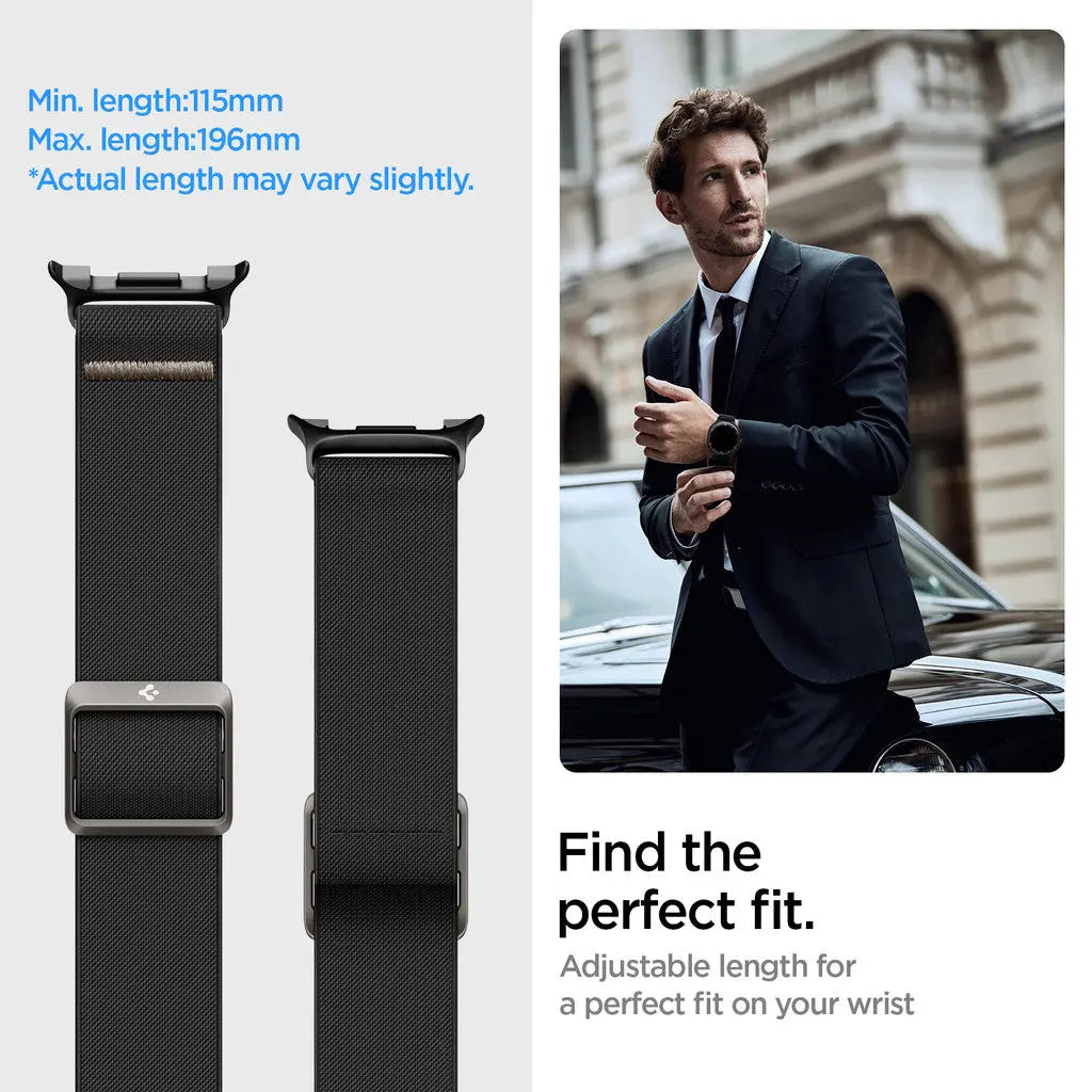 Spigen Samsung Watch 8 (40/44/46mm) Lite Fit Watch Band Galaxy Watch 8 (40/44/46mm) Strap