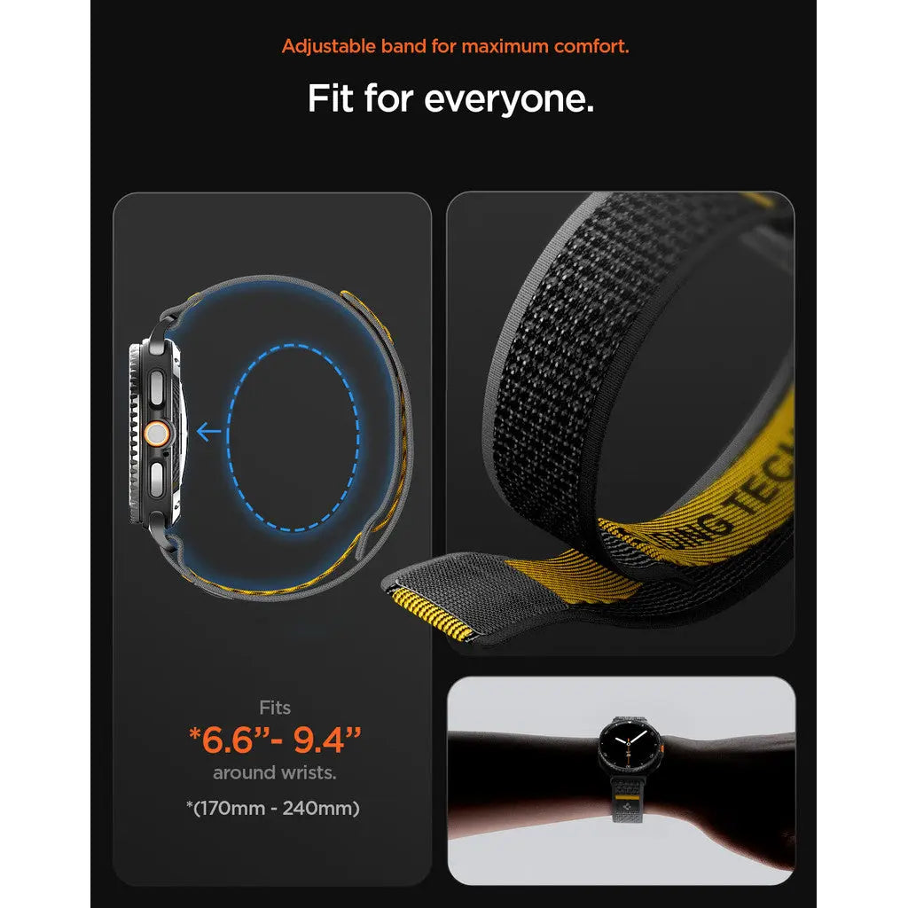 Spigen Samsung Watch 8 (40/44/46mm) Strap Watch Band Athlex Air Premium Comfortable Fabric Samsung Watch Band