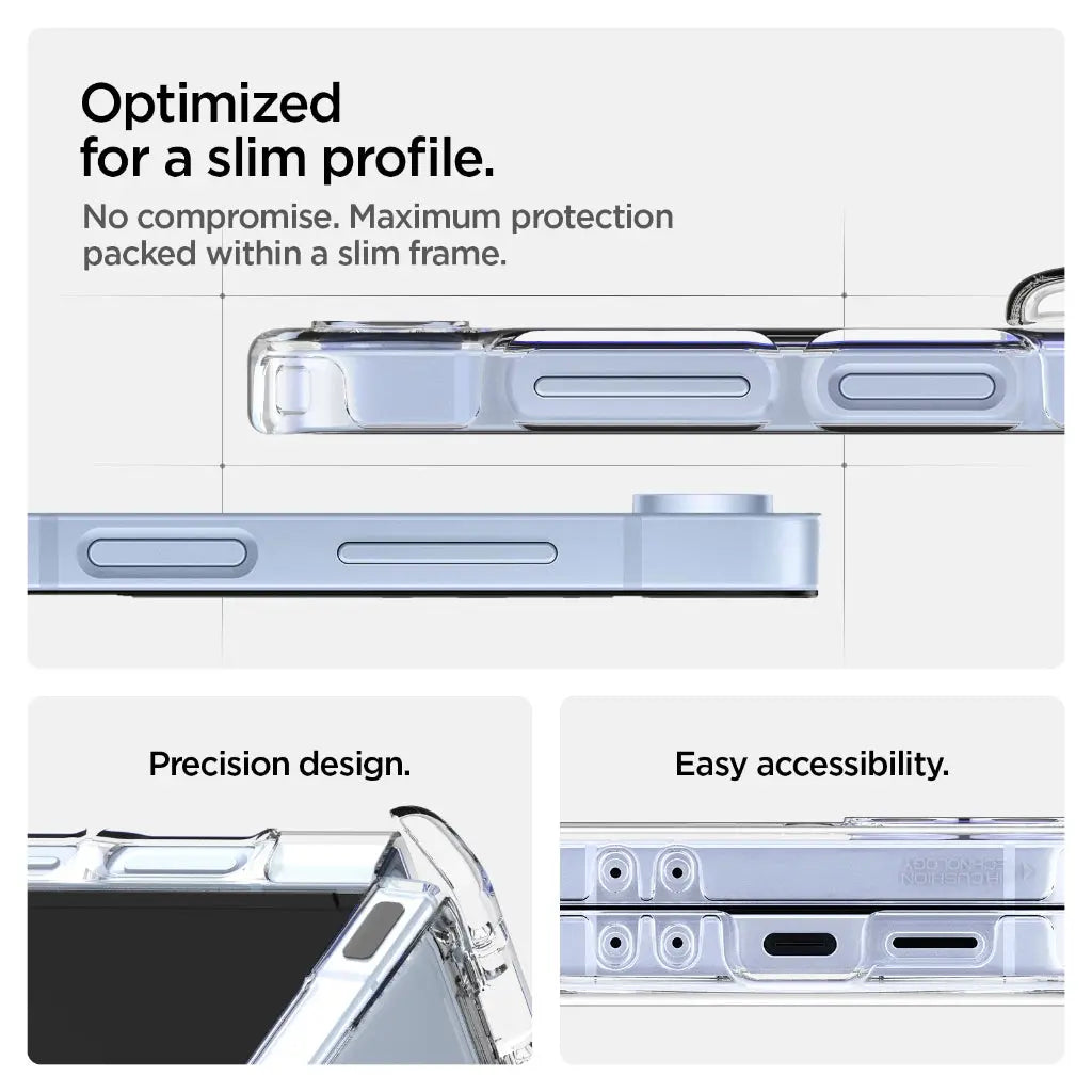 Spigen Samsung Z Flip 7 FE / Z Flip 6 Case Ultra Hybrid Pro MagFit Magnetic Phone Case Galaxy Z Flip 7 FE Casing