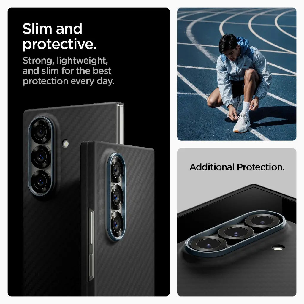 Spigen Samsung Z Fold 7 Case Air Skin Aramid Slim Scratch Protection Lightweight Thinness Samsung Galaxy Z Fold 7 Case