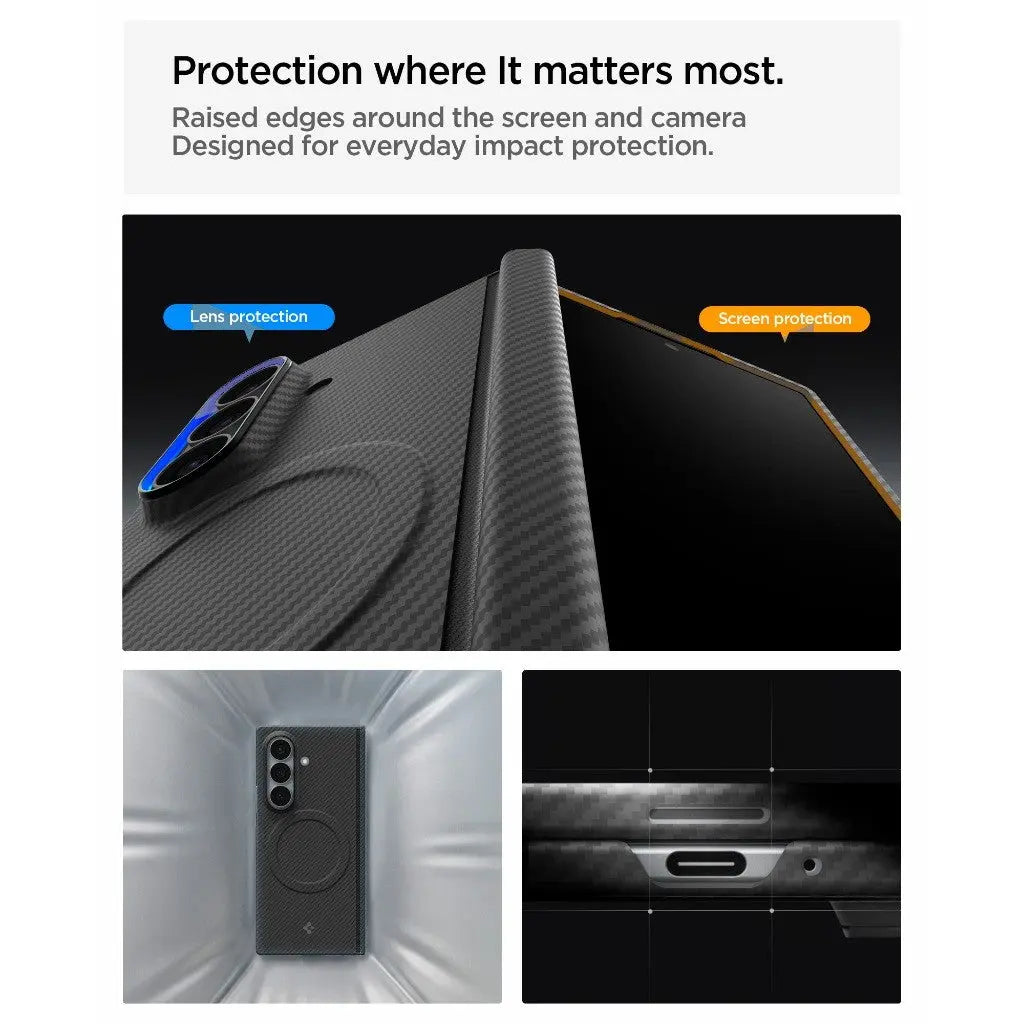 Spigen Samsung Z Fold 8 Ultra Case Air Skin Aramid Magfit Magnetic Phone Case Galaxy Z Fold 8 Ultra