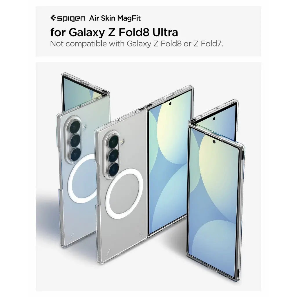 Spigen Samsung Z Fold 8 Ultra Case Air Skin MagFit Magnetic Phone Case Galaxy Z Fold 8 Ultra Case