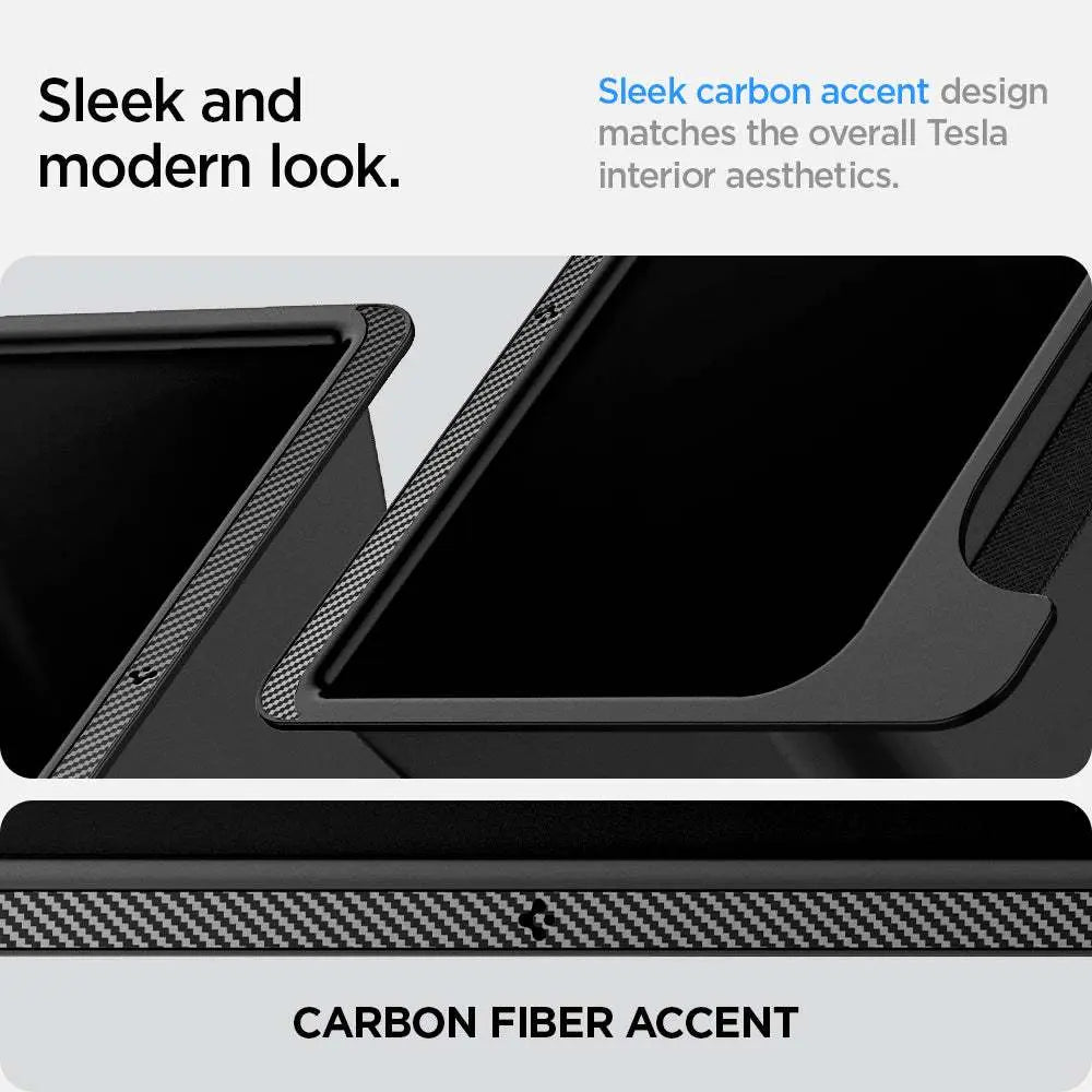 Spigen Tesla Model Y Juniper (2020-2026) Rear Center Console Storage Box Tesla Accessories TO223