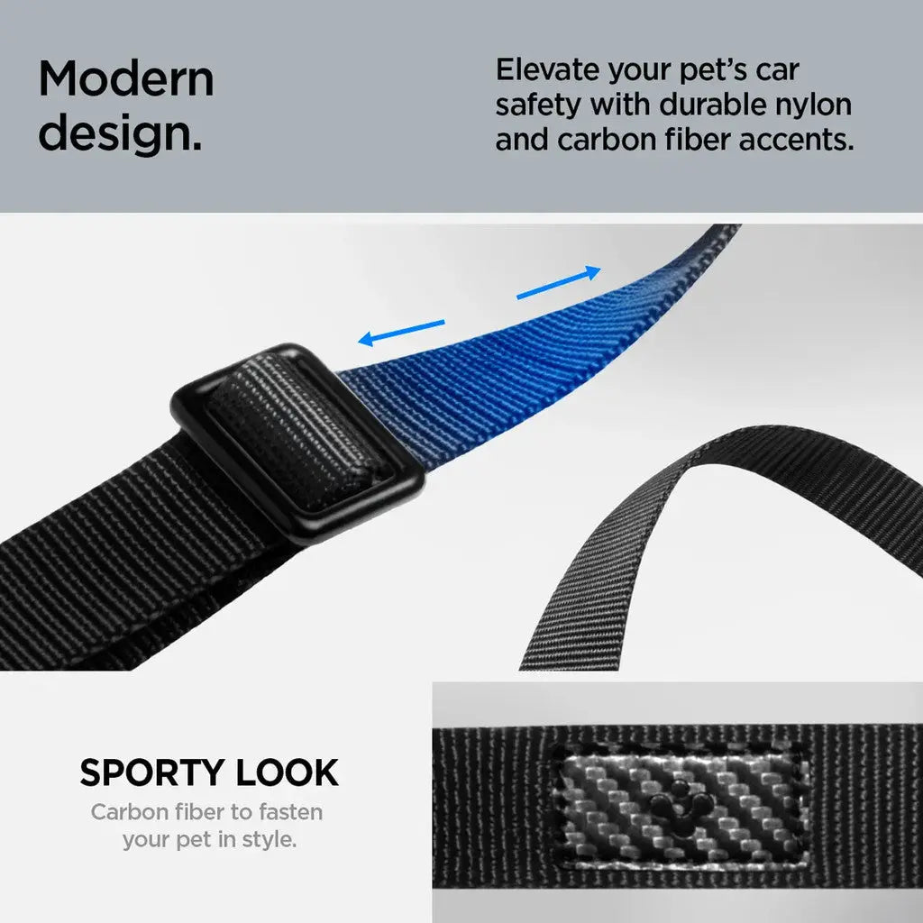 Spigen Universal Dog Seat Belt Headrest Pet Seat Belt Holder Seat Belt Clip Car Accessories PS100