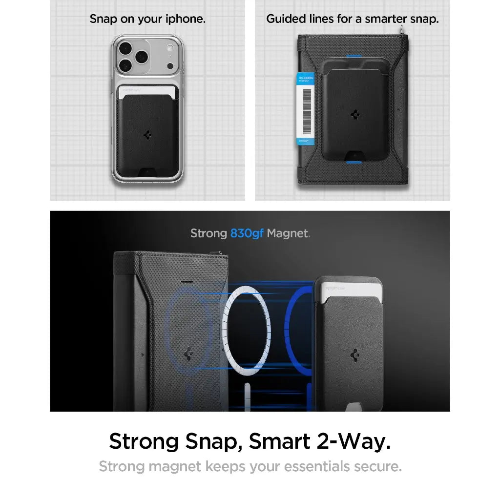 Spigen Universal Passport Holder with Magnetic Card Holder Passport Cover Magnetic Wallet KD502