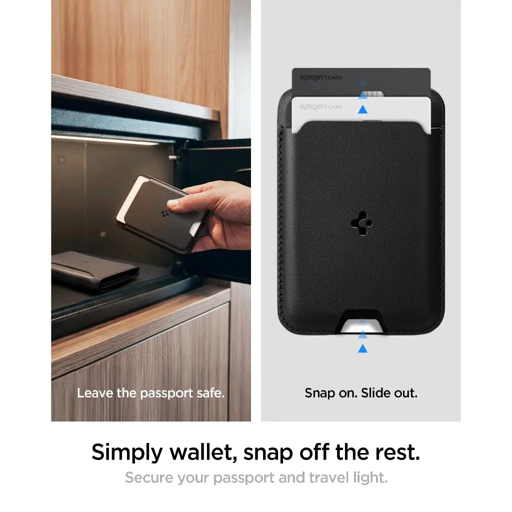 Spigen Universal Passport Holder with Magnetic Card Holder Passport Cover Magnetic Wallet KD502