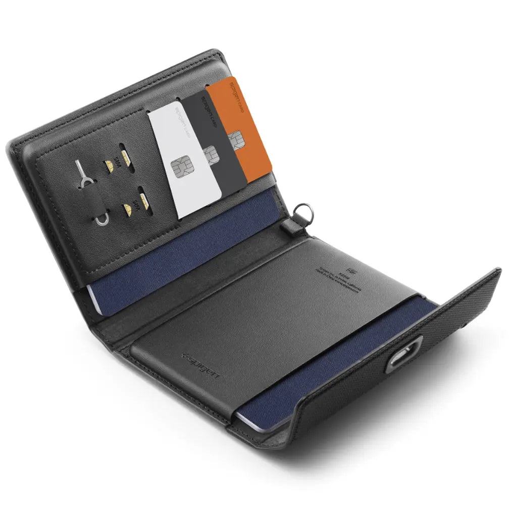 Spigen Universal Passport Holder with Magnetic Card Holder Passport Cover Magnetic Wallet KD502