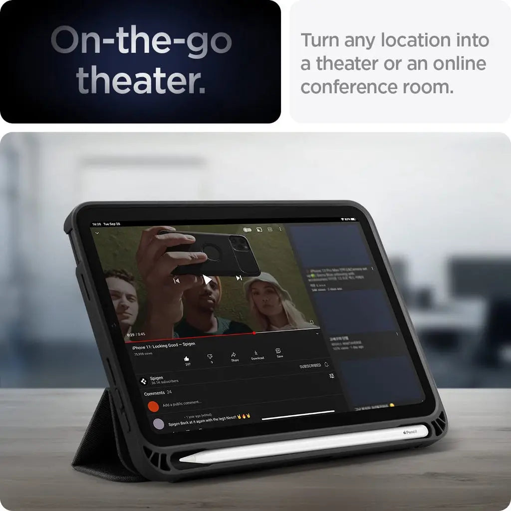 Spigen iPad Mini 7 Case (2024) / iPad Mini 6 Cover (2021) Urban Fit Casing Slim Protection iPad Case