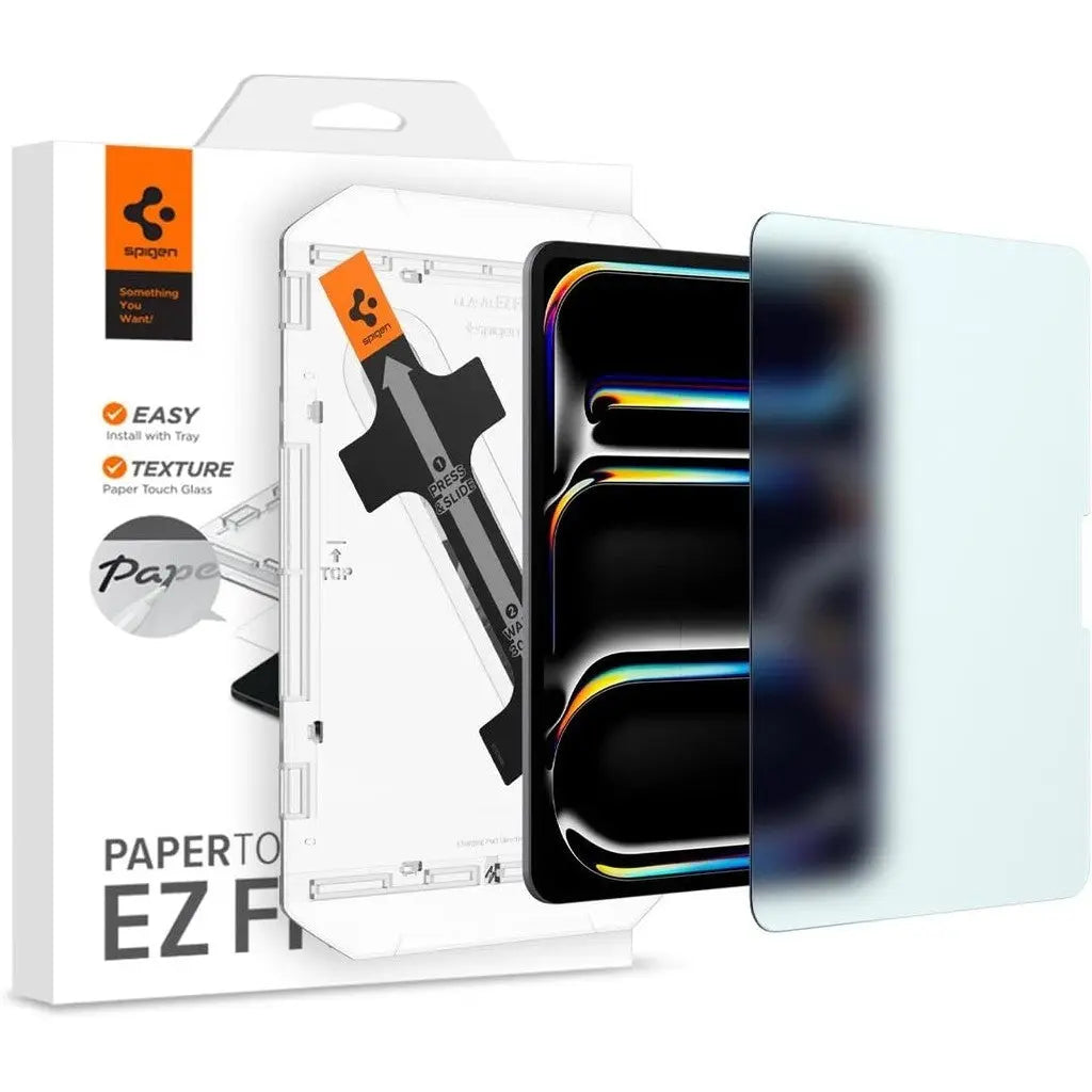 Spigen iPad Pro 11" (2024) PaperTouch EZ Fit iPad Pro 11" M4 (2024) Screen Protector with Alignment Kit