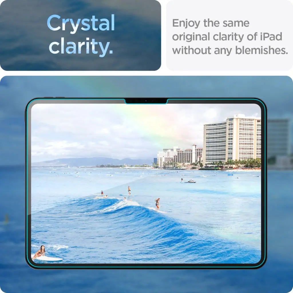 Spigen iPad Pro 11" (2024) Screen Protector Glas tR Slim HD (1Pack)