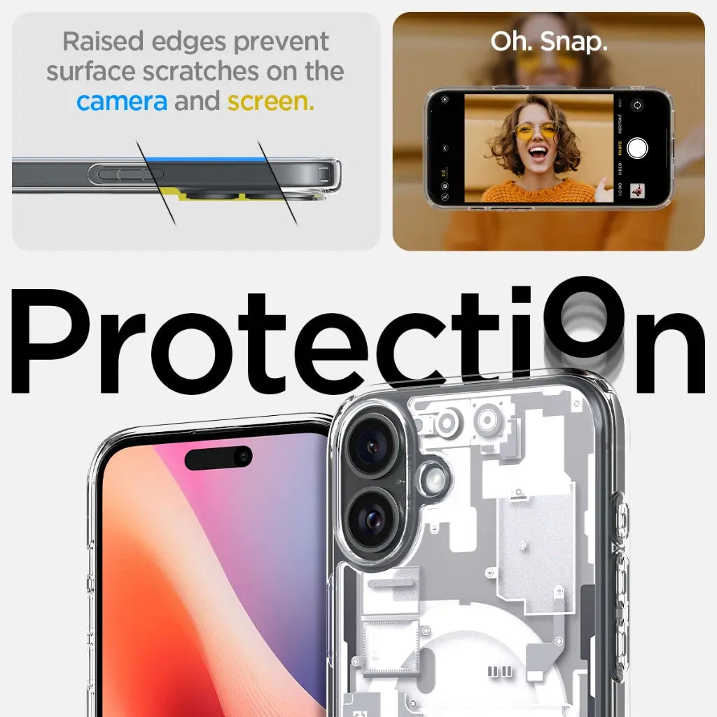 Spigen iPhone 16 Case 6.1" Ultra Hybrid Zero One Magfit Magnetic Phone Case Magnetic Casing iPhone Cover