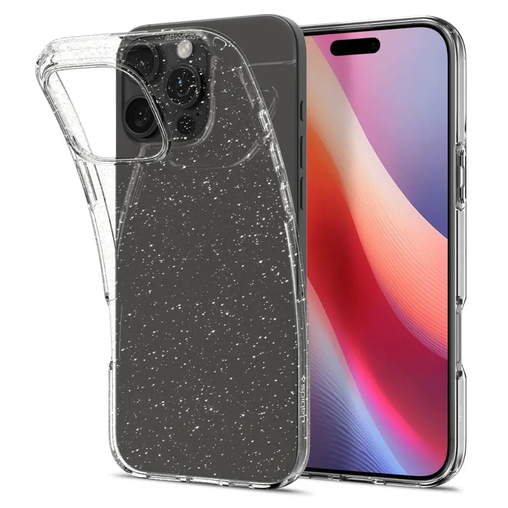 Spigen iPhone 16 Pro Case 6.3" Liquid Crystal Glitter Casing Sparkle Design Slim Protection iPhone Cover 2024