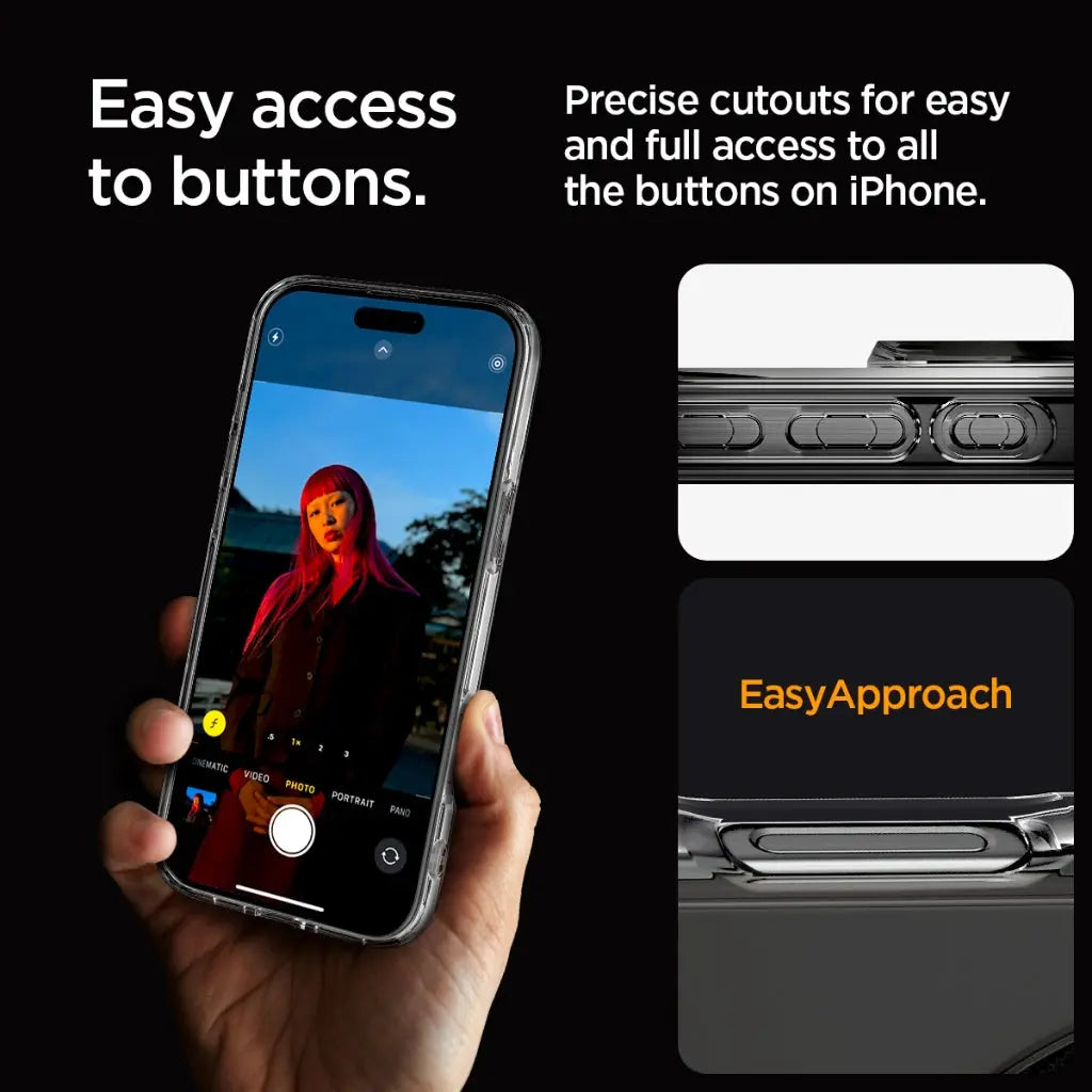Spigen iPhone 16 Pro Case 6.3" Ultra Hybrid MagFit Casing Magnetic Charging Compatible iPhone Cover