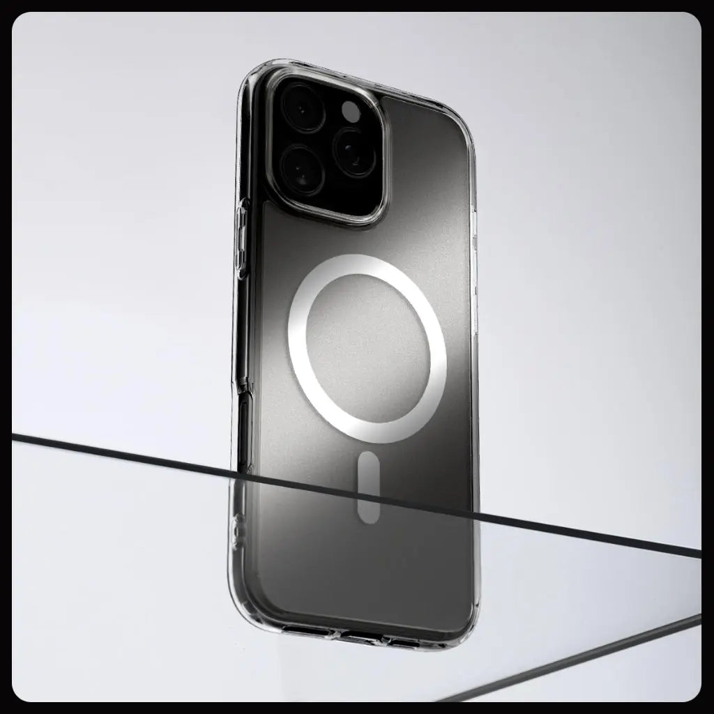 Spigen iPhone 16 Pro Case 6.3" Ultra Hybrid MagFit Frosted Back Magnetic Charging Compatible Casing iPhone Cover