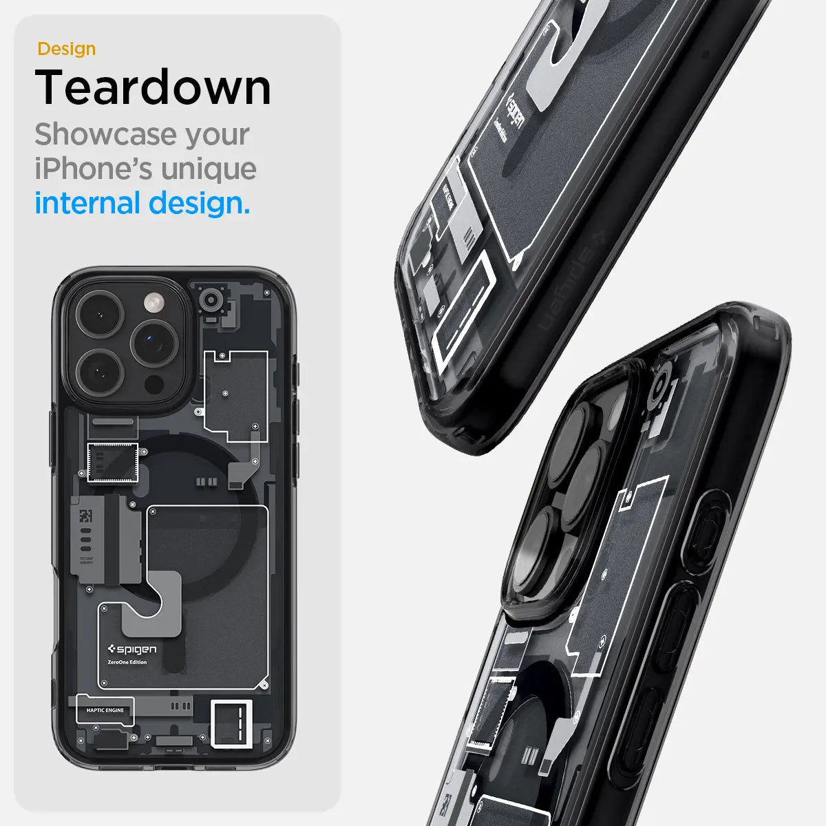 Spigen iPhone 16 Pro Case 6.3" Ultra Hybrid Zero One MagFit Magnetic Phone Case Magnetic Casing iPhone Cover