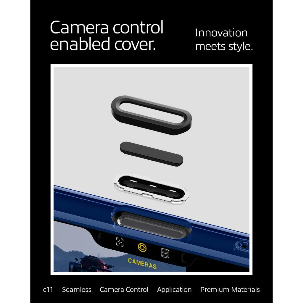 Spigen iPhone 16 Pro Max Case 6.9" c11 Le Mans Magfit 3D Spatial Effect Camera Button Cover MagSafe Case iPhone Case