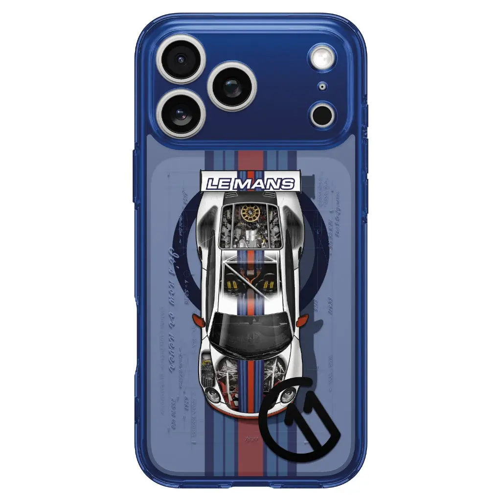 Spigen iPhone 17 Pro Max Case 6.9" c11 Le Mans Magfit 3D Spatial Camera Control Button Cover Magnetic Phone Case