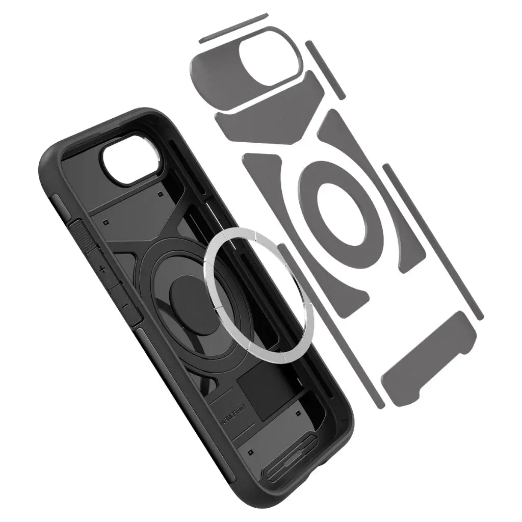 Spigen iPhone SE Case (2025) 6.1" Slim Armor MagFit MagSafe Case With Phone Stand iPhone Case iPhone Cover