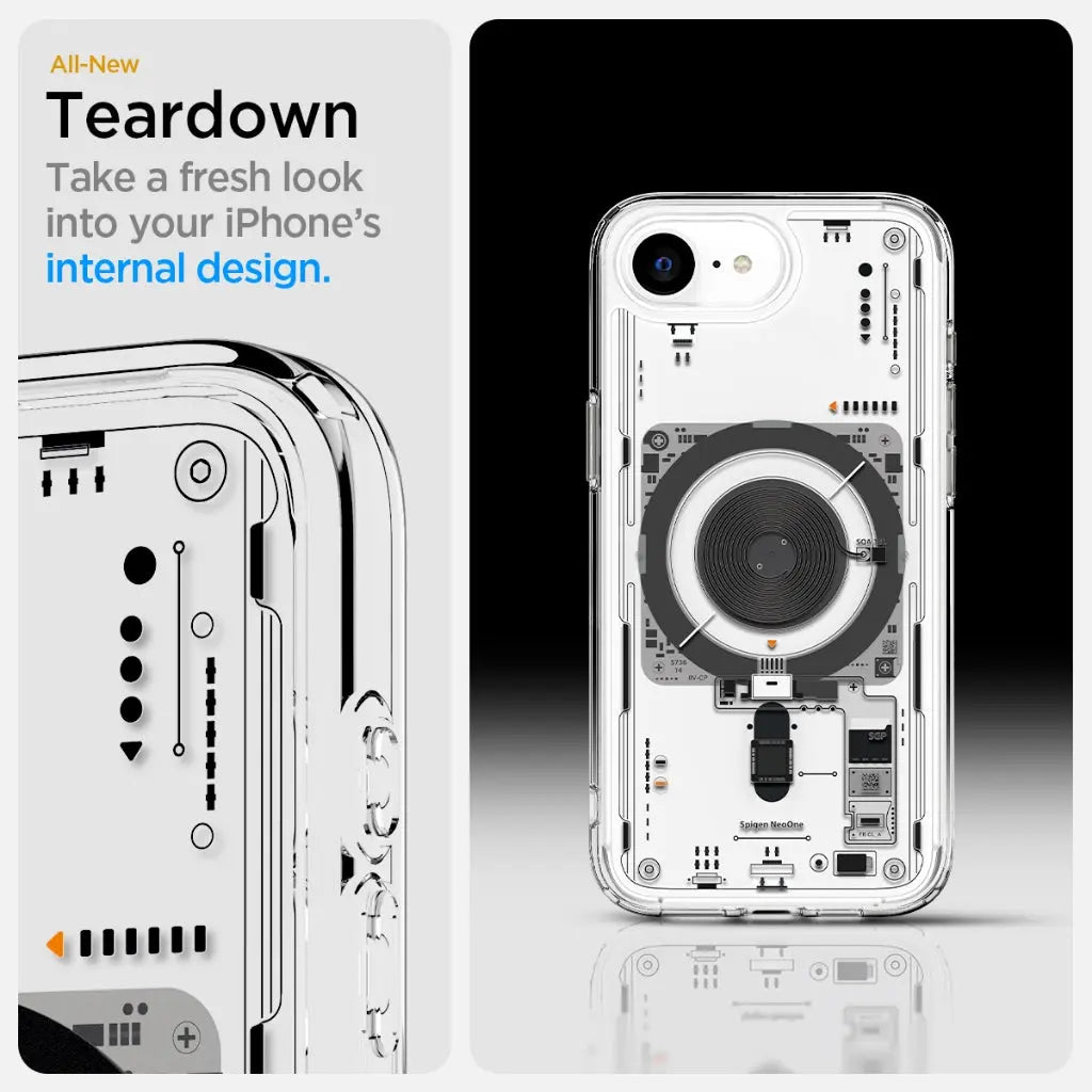 Spigen iPhone SE Case (2025) 6.1" Ultra Hybrid Neo One MagFit Magnetic Phone Case iPhone Case iPhone Cover