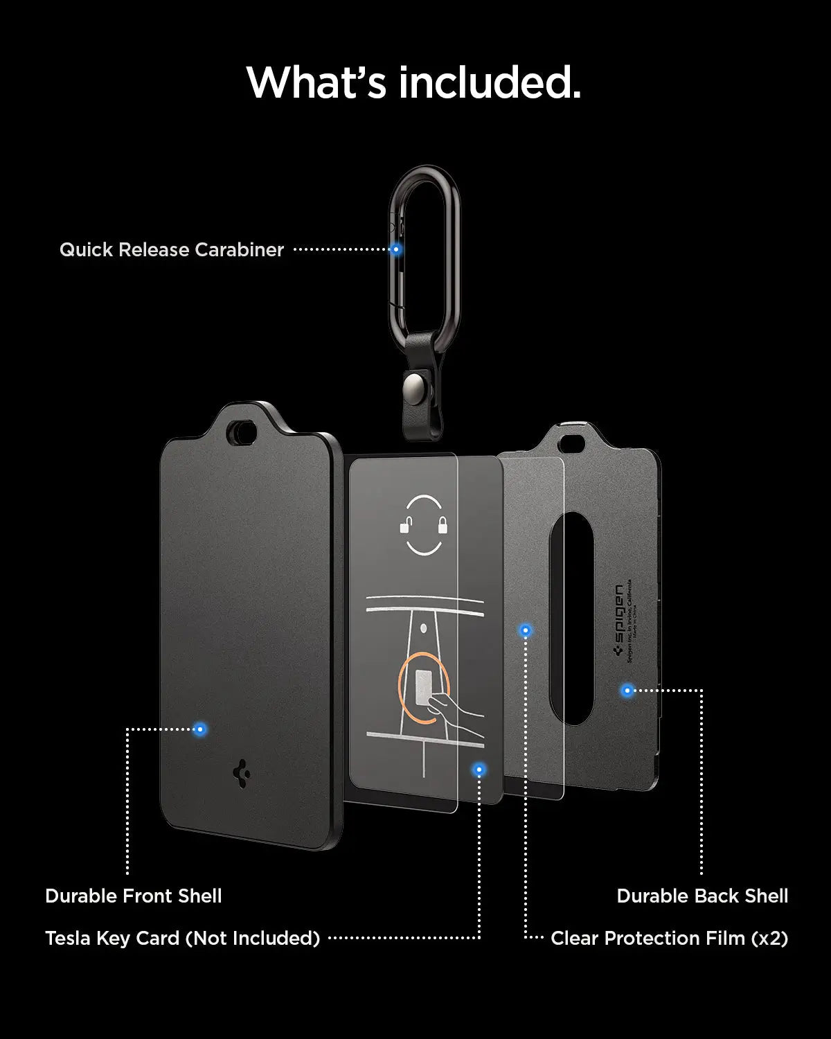 Tesla Model 3 / Y / S / X Key Card Holder