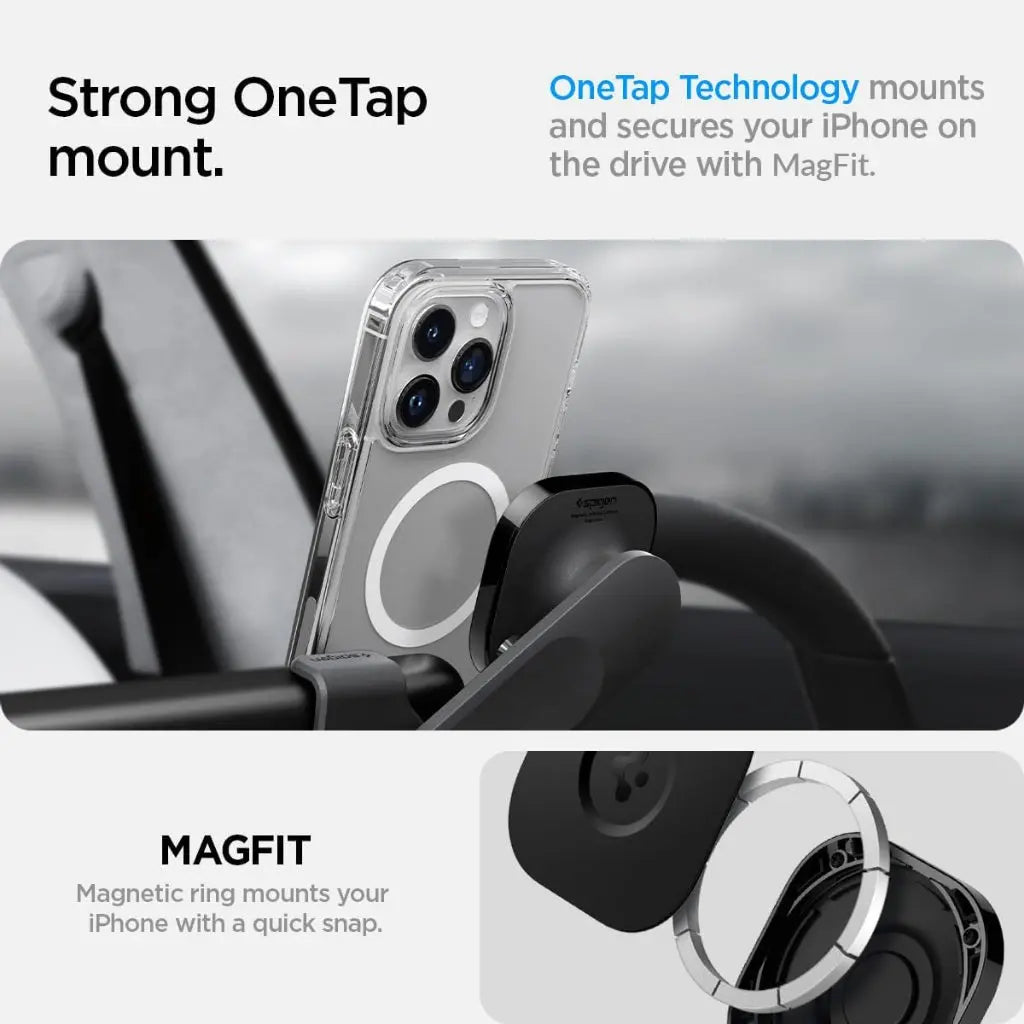 Tesla Model Y / 3 / S / X OneTap MagSafe Car Phone Holder