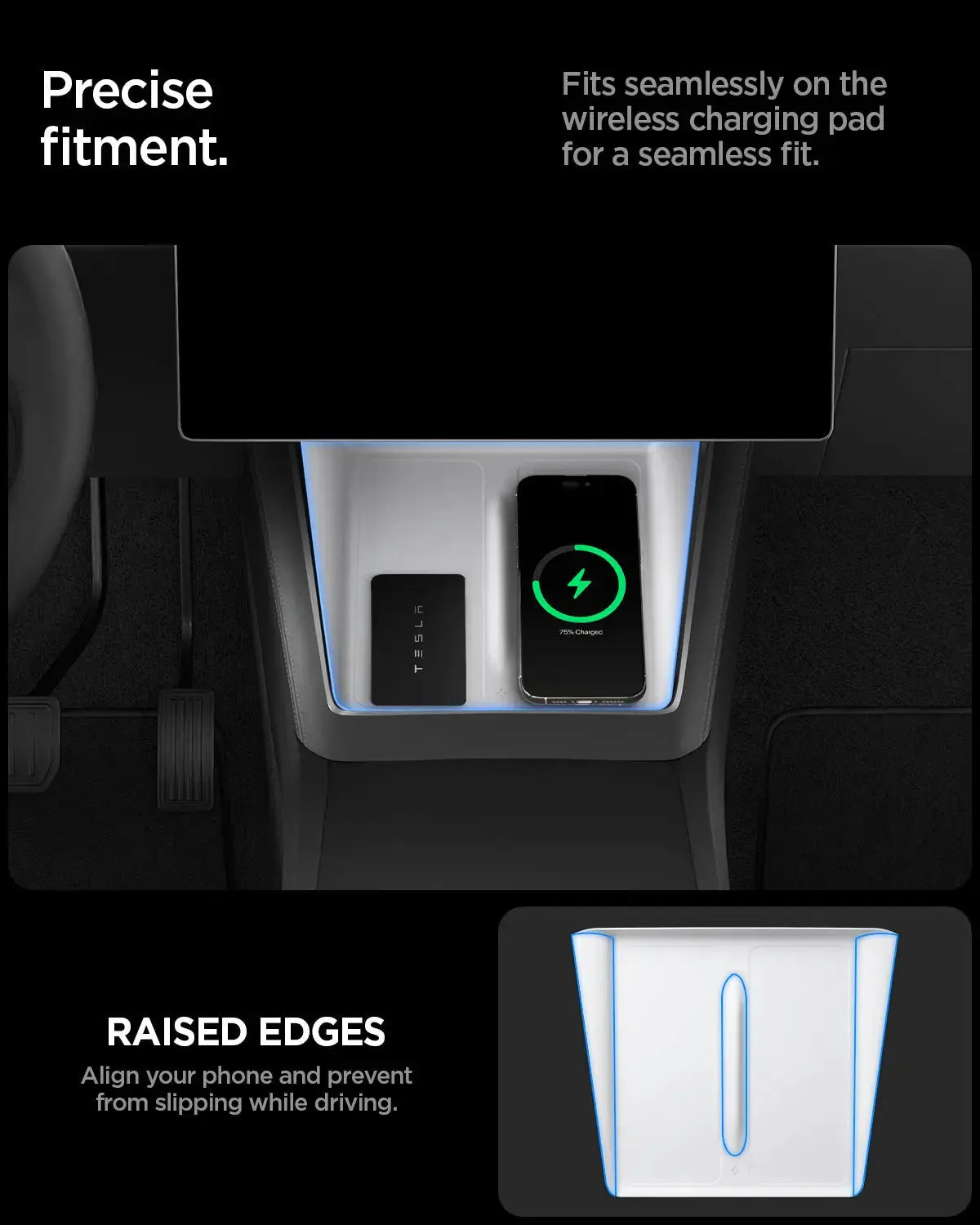 Tesla Model Y Juniper (2026 / 2025) Wireless Charging Pad Cover TO261JH