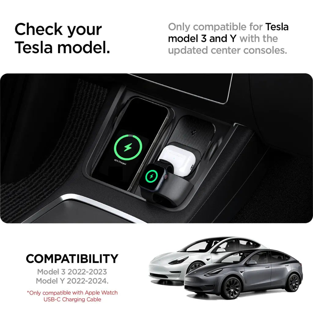 Tesla Model Y (2021-2024) & Model 3 (2021-2023) 3-in-1 Organizer Mount