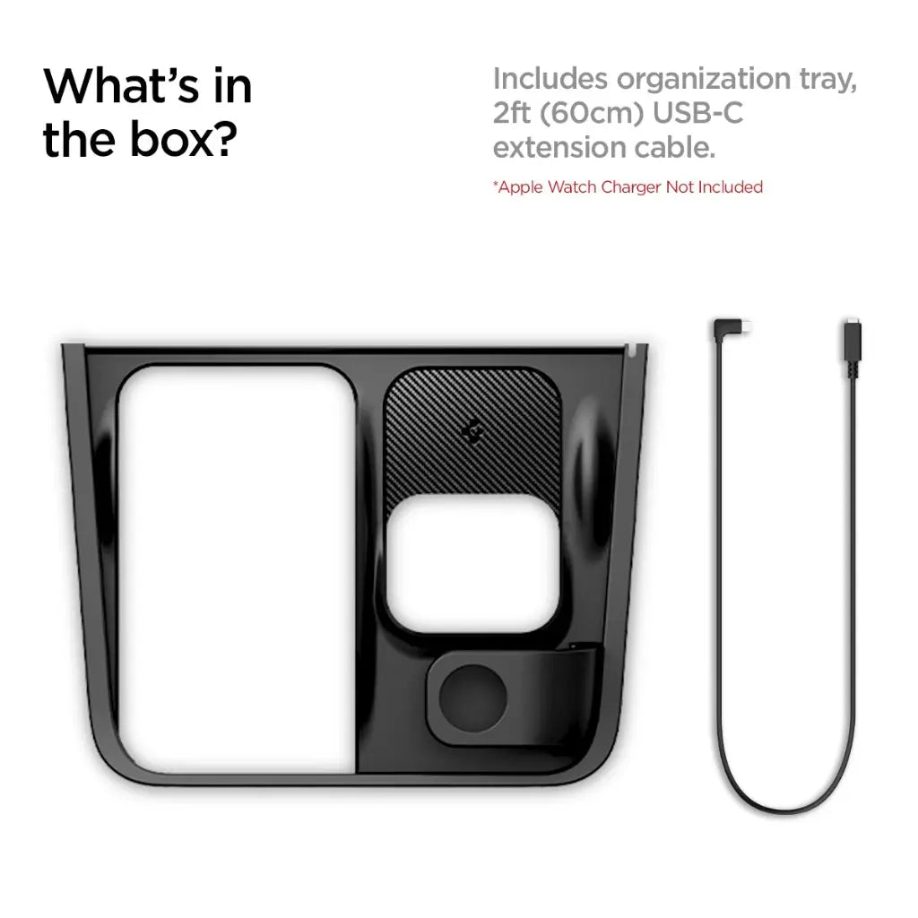 Tesla Model Y (2021-2024) & Model 3 (2021-2023) 3-in-1 Organizer Mount