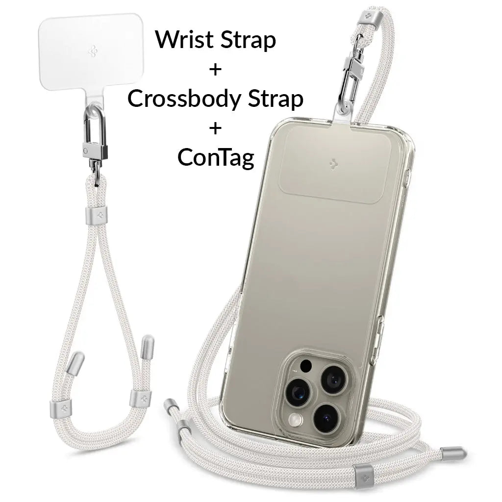 Universal Phone Lanyard Set (CrossBody Strap + Wrist Strap With ConTag)