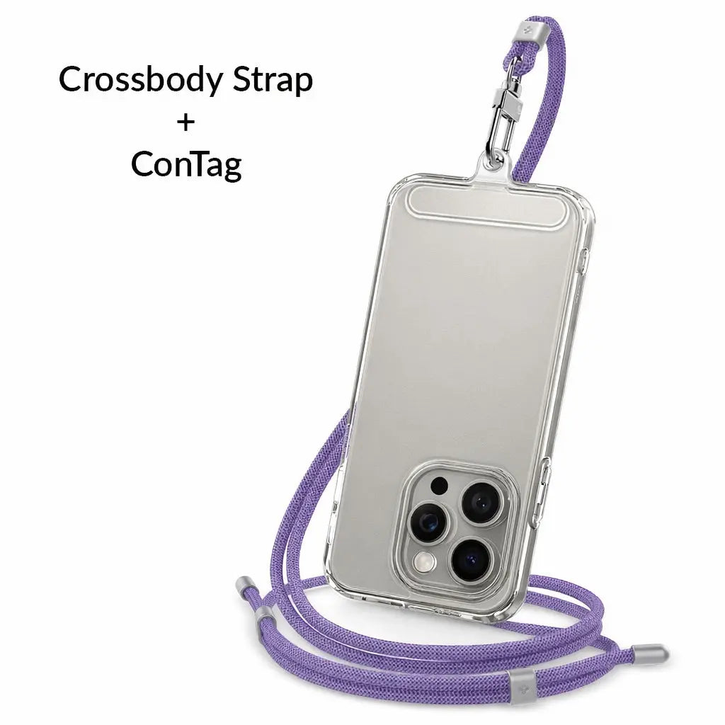 Universal Phone Lanyard Set (CrossBody Strap + Wrist Strap With ConTag)