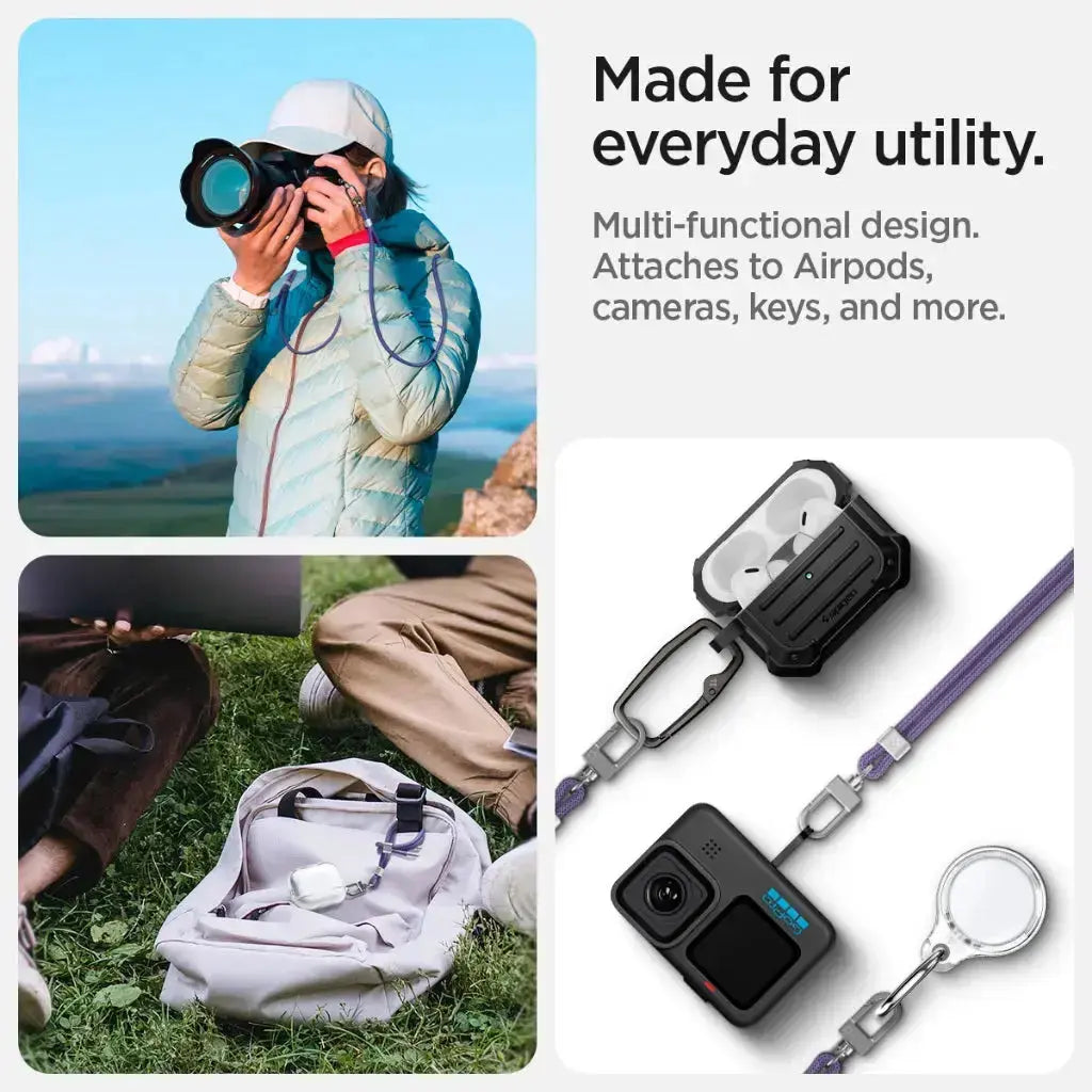 Universal Phone Lanyard Set (CrossBody Strap + Wrist Strap With ConTag)